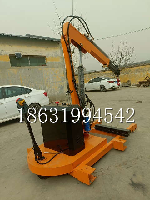 古县自卸车厢随车吊 自制轮式四不像起重机 四驱平板吊 5吨 贵盛